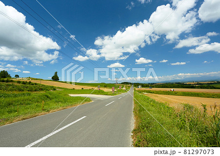北海道 富良野の風景 北海道 富良野の風景 81297073