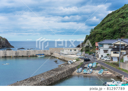 島根半島 四十二浦 手結浦の風景 島根半島 四十二浦 手結浦の風景 81297789