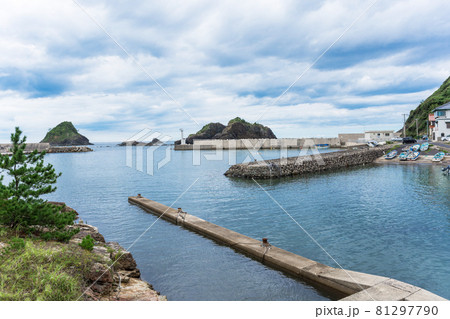 島根半島 四十二浦 手結浦の風景 島根半島 四十二浦 手結浦の風景 81297790