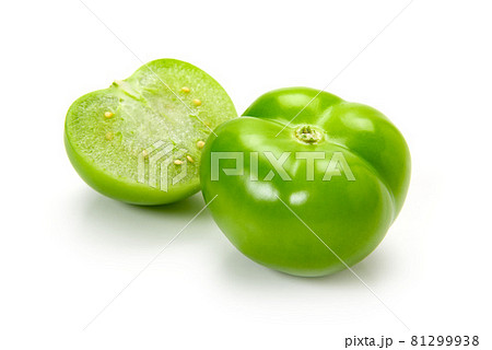 メキシコ料理サルサベルデ用のトマティーヨ メキシコ料理サルサベルデ用のトマティーヨ 81299938