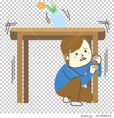 地震後立即躲起來的人 81300624