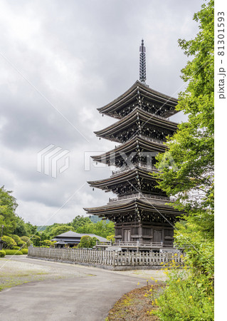 定義如来「西方寺」五重塔　仙台市青葉区 81301593