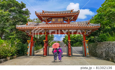 Tourists aTourists at shopping street in Asakusa  81302136
