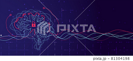 Cybersecurity and information or network protection. Future technology web services for business and internet project Cybersecurity and information or network protection. Future technology web services for business and internet project 81304198