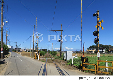 Railway Crossing near Nishi-Ashikajima station 81306159