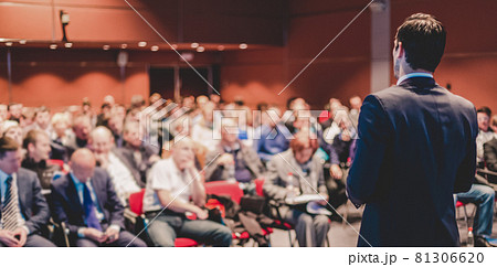 Speaker at Business Conference and Presentation. 81306620