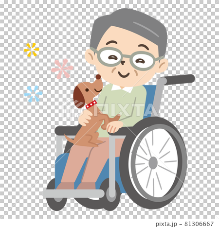 動物療法與動物互動的老人 動物療法與動物互動的老人 81306667