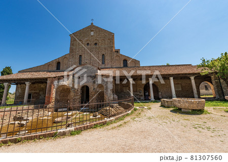 Basilica and Cathedral of Santa Maria Assunta in Torcello Island - Venice Italy 81307560