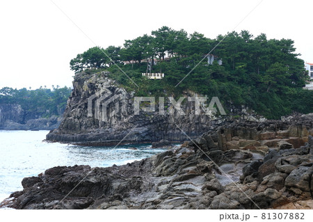 海岸 洞窟 海 81307882