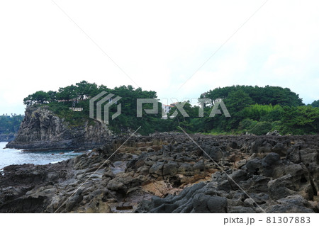 海岸 洞窟 海 81307883