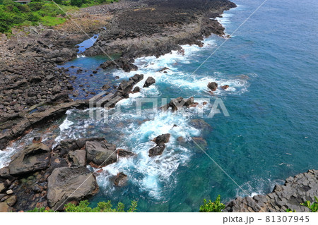 海岸 風景 海 81307945