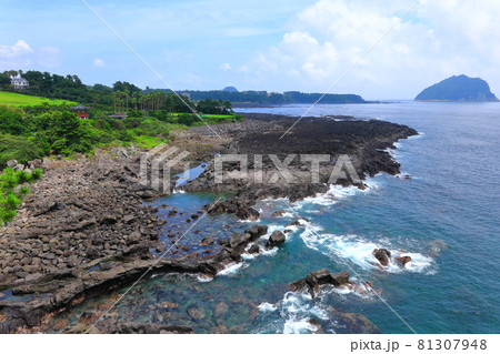海岸 風景 海 81307948