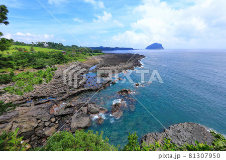 海岸 風景 海 81307950
