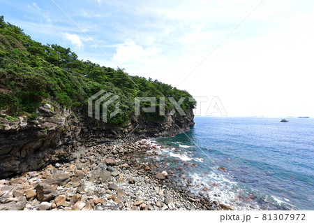 海岸 風景 海 81307972