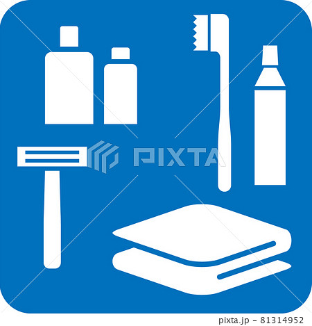 ホテルアメニティのピクトグラム 81314952