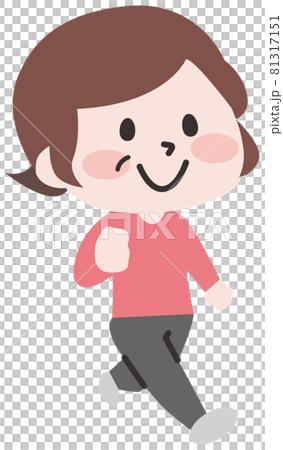 二頭_走的資深婦女 81317151