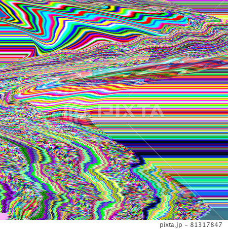 Glitch psychedelic background. Old TV screen error. Digital pixel noise abstract design. Photo glitch. Television signal fail. Technical problem grunge wallpaper. Colorful noise Glitch psychedelic background. Old TV screen error. Digital pixel noise abstract design. Photo glitch. Television signal fail. Technical problem grunge wallpaper. Colorful noise 81317847