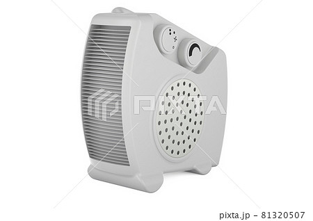 Fan heater, 3D rendering 81320507
