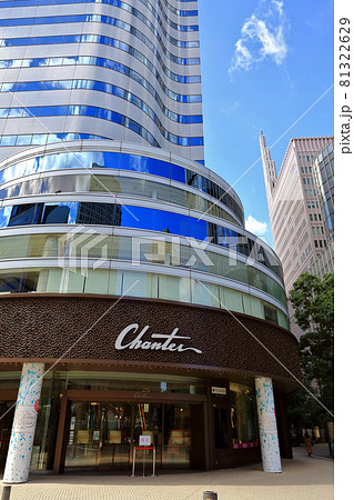 東京　千代田区　有楽町の都市風景　日比谷シャンテ 81322629