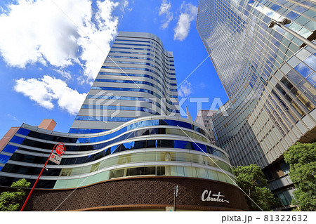東京　千代田区　有楽町の都市風景　日比谷シャンテ 81322632