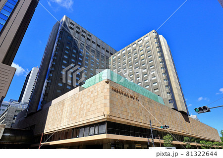 東京 千代田区 内幸町の都市風景 帝国ホテル 東京 千代田区 内幸町の都市風景 帝国ホテル 81322644