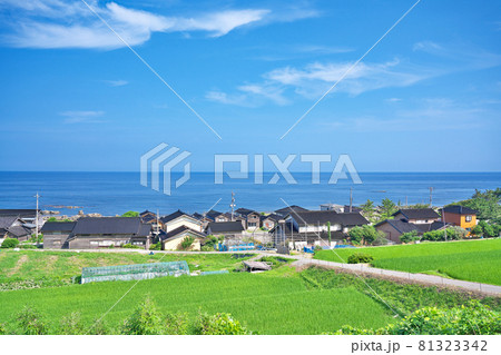 【奥能登絶景海道の風景】 撮影場所:石川県珠洲市仁江町 【奥能登絶景海道の風景】 撮影場所:石川県珠洲市仁江町 81323342