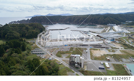 《岩手県・宮古市田老地区》街並み・2020 81324957