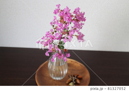 百日紅の一輪挿し 81327052