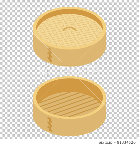 Bamboo steamer used for Chinese food 81334520