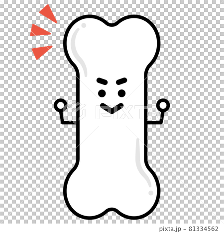 健康的な骨　キャラクター 81334562