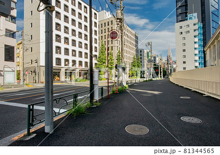 明治通りの拡幅工事現場 明治通りの拡幅工事現場 81344565