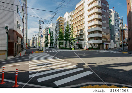 明治通りの拡幅工事現場 81344568