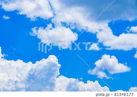 夏空 青空 雲 夏空 青空 雲 81346177