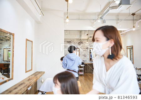 ヘアサロン 美容室　美容院　美容師 81346593