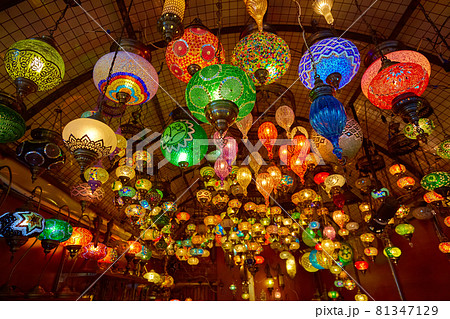 Traditional arabic lanterns on the market Traditional arabic lanterns on the market 81347129