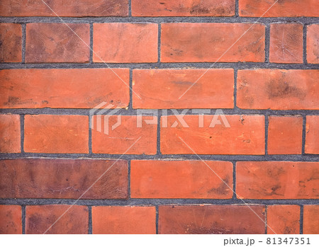 red brick texture background in Town red brick texture background in Town 81347351