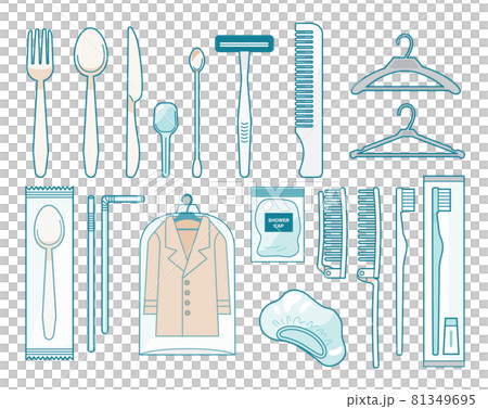 Illustration set for specific plastic specification products 81349695