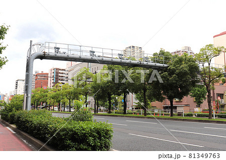 自動車ナンバー自動読取装置（Nシステム）の機器／大阪市西区 81349763