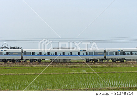 北陸本線　美川ー加賀笠間　JR西日本　683系　R12編成　②　サハ683-2412（金沢）　山側 81349814