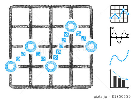 Linear Line Plot Vector Mesh Linear Line Plot Vector Mesh 81350559