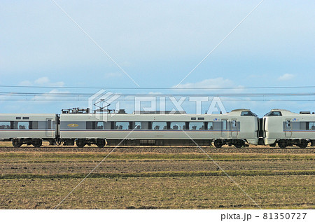 北陸本線 美川ー加賀笠間 JR西日本 683系 S27編成 ① クハ682-2707(金沢) 山側 北陸本線 美川ー加賀笠間 JR西日本 683系 S27編成 ① クハ682-2707(金沢) 山側 81350727