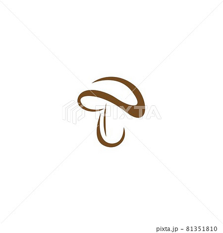 Mushroom icon logo design vector Mushroom icon logo design vector 81351810