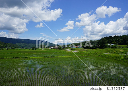 日本の原風景　初夏の遠野 81352587
