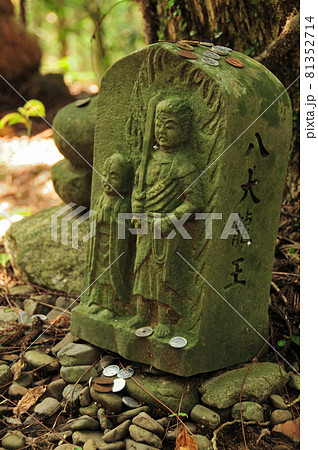 箸折峠の八大竜王の石像 81352714