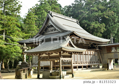 田村神社(拝殿) 【滋賀県甲賀市土山町】 田村神社(拝殿) 【滋賀県甲賀市土山町】 81353323