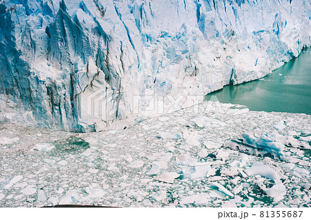 The Perito Moreno Glacier, a glacier in Santa Cruz Province, Argentina. The Perito Moreno Glacier, a glacier in Santa Cruz Province, Argentina. 81355687