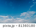 夏の青空 81360180