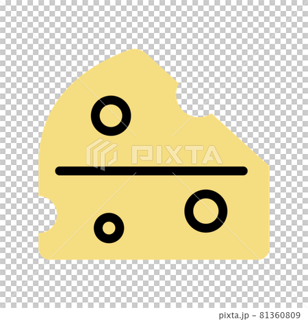 Simple cheese - Stock Illustration [81360809] - PIXTA