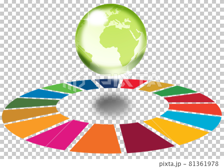 SDGs 圖片（玻璃地球） 81361978