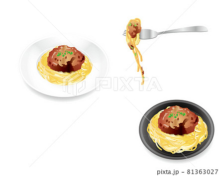 スパゲティミートソース 81363027